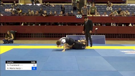 Nadia Frankland vs Hannah Marie Harjo 2024 Pan IBJJF Jiu-Jitsu No-Gi Championship