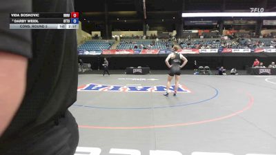 160 lbs Cons. Round 5 - Vida Boskovic, Southern Oregon vs Darby Weidl, Ottawa