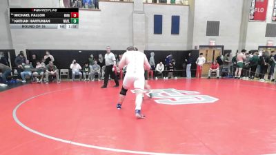 285 lbs Round Of 16 - Michael Fallon, Hingham vs Nathan Hartunian, Wayland