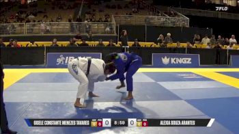 Alexia Souza Arantes vs Gisele Constante Menezes Tavares 2025 Pan Jiu Jitsu IBJJF Championship