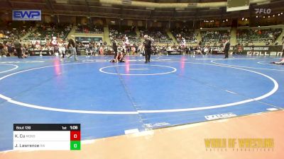 70 lbs Semifinal - Koa Cu, Monster Garage vs Julian Lawrence, RedWave Wrestling