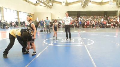 83-M lbs Round Of 32 - Vincent Airas, East Hartford Stingers Youth vs Nicolas Eckler, Apache