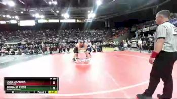 3A 285 lbs Cons. Round 1 - Joel Zamora, Fruitland vs Donald Riess, Bonners Ferry