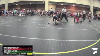 85 lbs Semifinal - Brandon Lefler, Darkhorse vs Raymere Stewart, Ohio Heroes