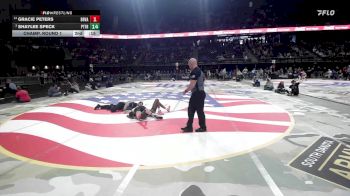 Champ. Round 1 - Liliana Luque, Mitchell vs Allison Neitzel, Aberdeen Central