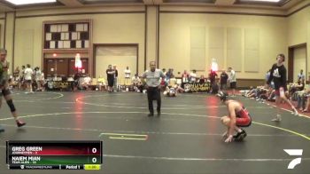 140 lbs Round 1 (6 Team) - Greg Green, Journeymen vs Naiem Mian, Team Alien