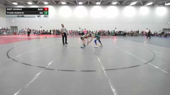 95 lbs Rr Rnd 1 - Bert Dihman, Mat Assassins Black - EL vs Tyler Nowicki, Region Wrestling Academy - EL