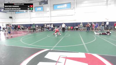 C-108 lbs Round Of 16 - Brayden Hanning, PA vs Charlie Mutschler, MD