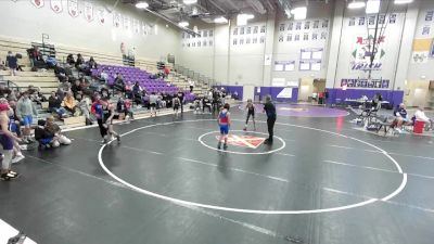 95 lbs Round 6 (8 Team) - Sawyer Smith, Brentwood Wrestling Club vs Bruce W, Sumner County Wrestling Club