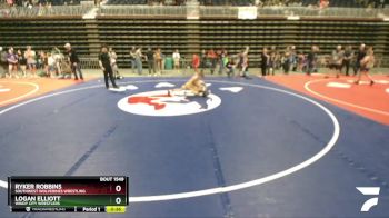 74 lbs Cons. Round 5 - Logan Elliott, Windy City Wrestlers vs Ryker Robbins, Southwest Wolverines Wrestling