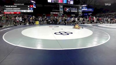 132 lbs Champ. Rd Of 32 - Silas McCloy, KS vs Jamison Gregory, MI