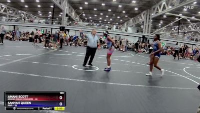 138 lbs Round 4 (8 Team) - Amani Scott, Kraken Dream Crushers vs Sanyah Queen, MWA