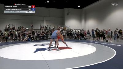 87 lbs Cons. Round 1 - Mason Buss, Mustang Wrestling Club vs Hunter Gonzalez, California