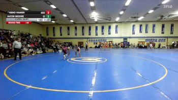 125 lbs Cons. Semi - Keno Vanier, Augsburg vs Jacob Moore, Linfield