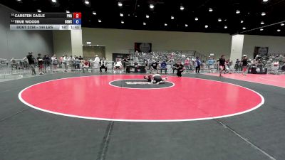 144 lbs Cons. Sub-semis - Carsten Cagle, Primal Wrestling Academy vs True Woods, Big Game Wrestling Club