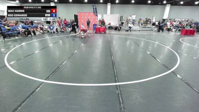 175 lbs Max Harris, Team Kansas Silver vs Reo Edwards, Team Wyoming White