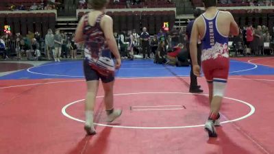 186 lbs Cons. Round 3 - Tate Smith, Deer Lodge Wrestling vs Isaiah Matosich, Summit Wrestling Club