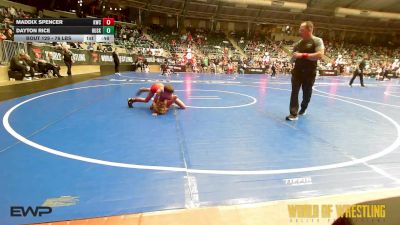 76 lbs Consi Of 8 #2 - Maddix Spencer, Keystone Wrestling Club vs Dayton Rice, Husky Wrestling Club