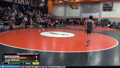 BN-5 lbs Semifinal - Keaton Schmid, Benton Community Wrestling Clu vs Tyler Gerhold, DC Elite