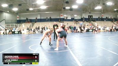 171 lbs Cons. Round 4 - Layne Knisely, Coldwater vs Jackson Davis, Minion Training Center