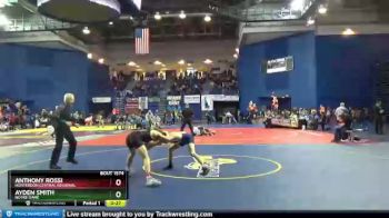 106 lbs Cons. Round 6 - Ayden Smith, Notre Dame vs Anthony Rossi, Hunterdon Central Regional