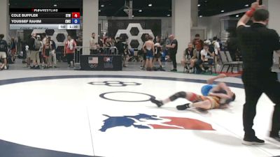 52 kg Cons. Rd Of 64 - Cole Buffler, Steller Trained Wrestling vs Youssef Rahim, Capital Wrestling Club