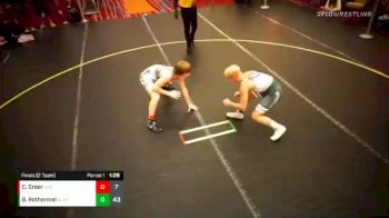 120 lbs Finals (2 Team) - Brock Rothermel, NJ/PA vs Connor Greer, USA
