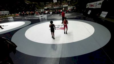 70 lbs Champ. Rd Of 16 - Jesse Santiago vs Genesis Marrujo, Terminators Wrestling Club