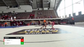 119 lbs Round 3 - Lincoln Yerby, Morton Youth Wrestling vs Dawson Hull, Blue Line Training Academy