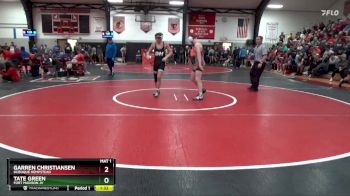 144 lbs Round 1 - Garren Christiansen, Dubuque Hempstead vs Tate Green, Fort Madison JV