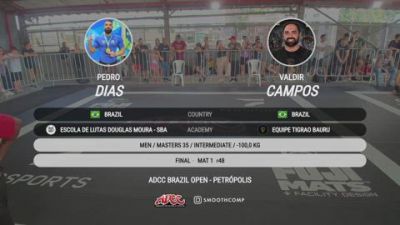 Pedro Dias vs Valdir Campos 2026 ADCC Petropolis Open