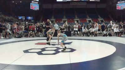 88 lbs Cons. Sub-rd Of 16 - Isaac Kruse, Wisconsin vs Rylan Halverson, Iowa