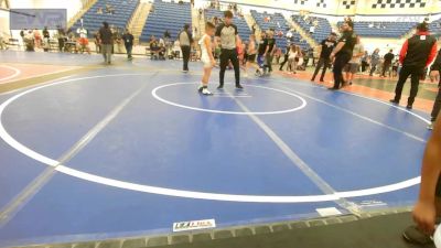 80 lbs Consi Of 4 - Jonah Roberts, Tulsa Blue T Panthers vs Ryker Reynolds, Salina Wrestling Club