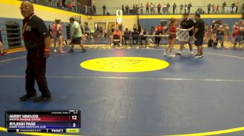 110 lbs Round 3 - Avery Hinojos, Wichita Training Center vs Ryleigh Page, Kanza FS/GR Wrestling Club