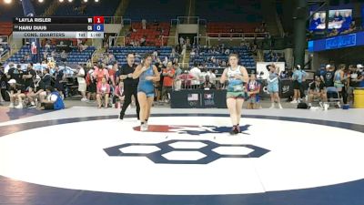 145 lbs Cons. Quarters - Layla Risler, Wisconsin vs Haru Duus, California