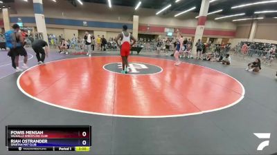 285 lbs Round 5 - Powis Mensah, Valhalla Wrestling Club vs Riah Ostrander, Spartan Mat Club