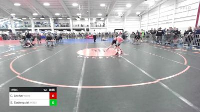 81 lbs Consi Of 8 #1 - Cian Archer, Mayo Quanchi WC vs Silas Soderquist, Woburn