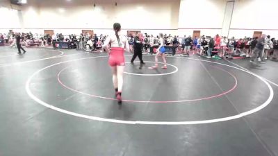 138 lbs Rnd Of 16 - Gianna DiBenedetto, Swamp Monsters Wrestling Club vs Paige Gershmel, Montana