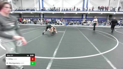 141 lbs Round Of 32 - Tyler Dilley, Lock Haven University vs Mark Montgomery, Army-West Point