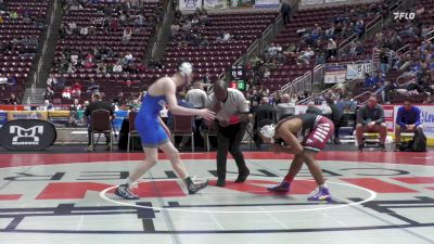 139 lbs Consi 4 - Isaiah Jackson, Gettysburg vs Blake Boyer, Kennett