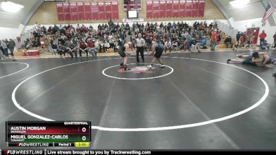 215 2B Quarterfinal - Miguel Gonzalez-Carlos, Tonasket vs Austin Morgan, Okanogan