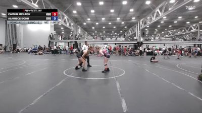 165 lbs Round 3 - Caitlin McIlroy, Venom Girls WC vs Alariece Bohn, South Side WC