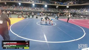 6A 107 lbs Semifinal - Navidad Martinez, Klein vs Arianna Beltran, Cypress Ranch