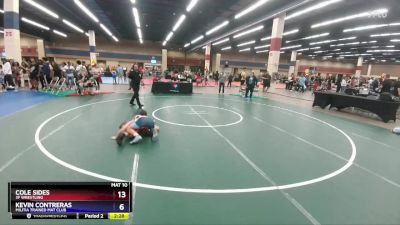 97 lbs Quarterfinal - Clayton Merritt, Warrior Trained Wrestling vs Asher Johnson, 3F Wrestling