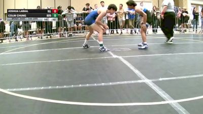 144 lbs Consi Of 32 #2 - Joshua Labial, Vills Bros WC vs Colin Chung, Royalty WC