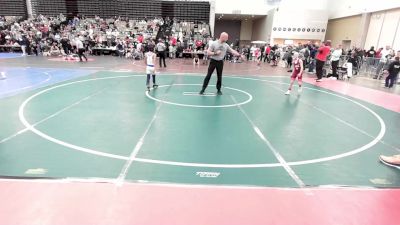 63-M lbs Quarterfinal - Liam Hannis, North Hunterdon, NJ vs Philip Burns, MarcAurele Youth