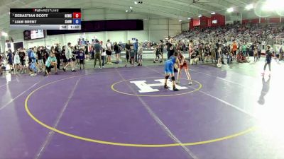 70 lbs Semis - Sebastian Scott, Reed City Wrestling Club vs Liam Brent, Simmons Academy Of Wrestling