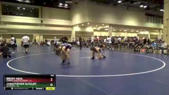 152 lbs Semis & Wb (16 Team) - Brody Neal, Combat Athletics Groot vs Christopher Sutcliff, GA Misfits