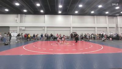 110-115 lbs Champ. Round 2 - Peyton Smith, Carolina Elite Wrestling Club vs Cadence Grulla, Team Alpha