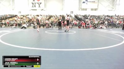 145 lbs Quarterfinal - Jack Merrill, Club Not Listed vs Jaxon Kraft, Club Not Listed